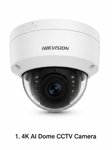 4K AI Dome CCTV Camera