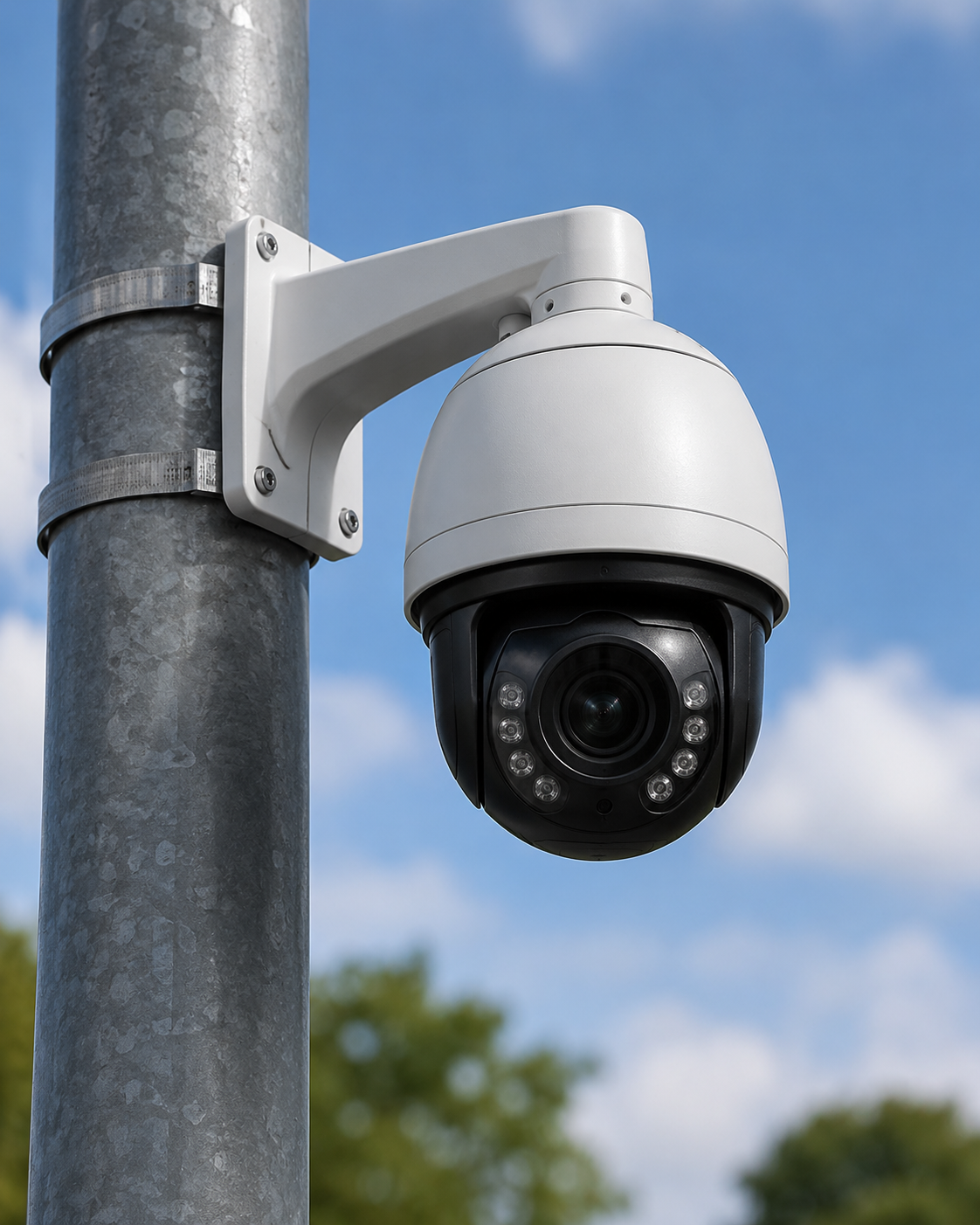 4K IP dome CCTV camera